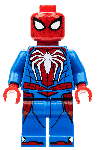Раскраска Лего человек паук