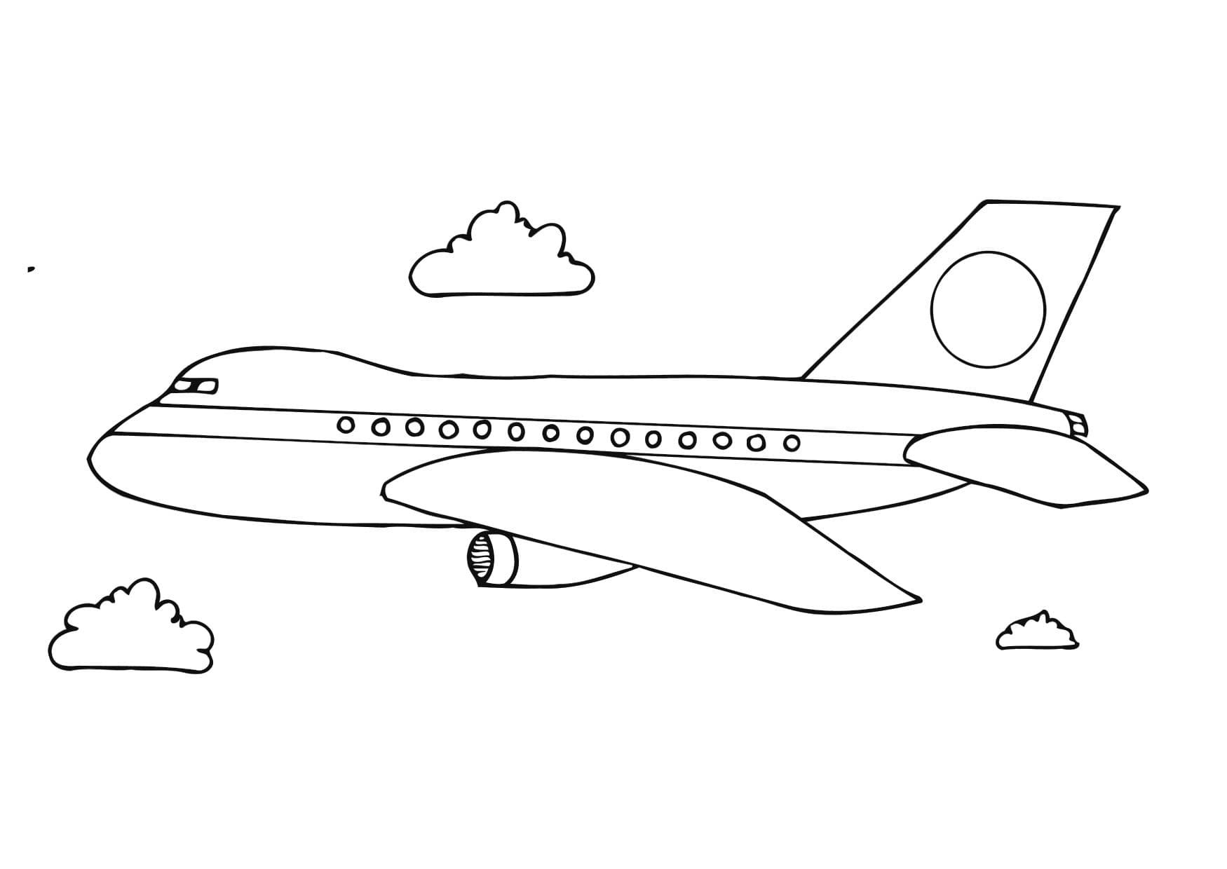 Раскраска Самолеты. Раскраска 8