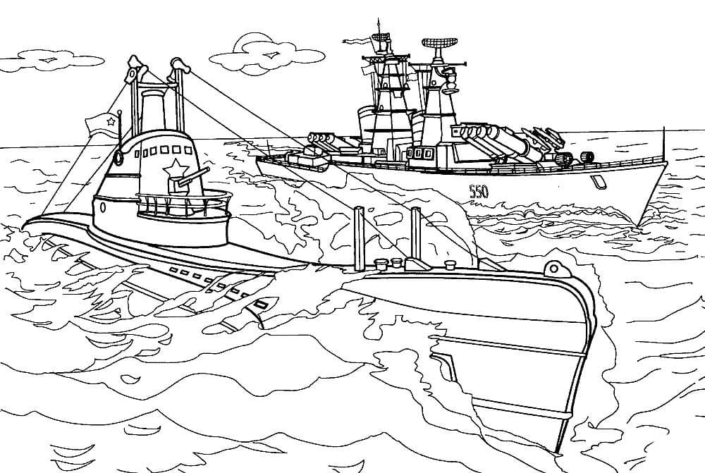 Раскраска Подводная лодка. Раскраска 20