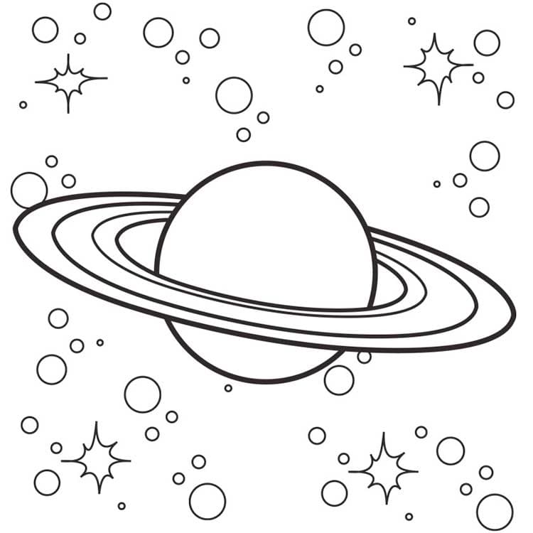 Раскраска Солнечная система. Раскраска 18