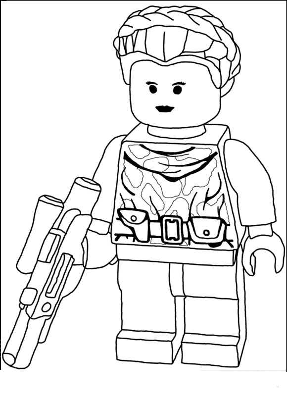 Раскраски ЛЕГО (LEGO). Раскраска 35